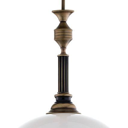 Brilagi - Lustre sur tige TAURUS 1xE27/15W/230V Ø 40 cm bronze