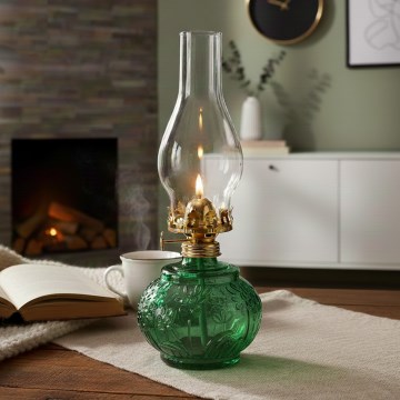 Brilagi - MERLIN petroleumlamp groen