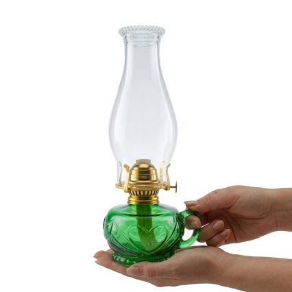 Brilagi - MERLIN petroleumlamp groen