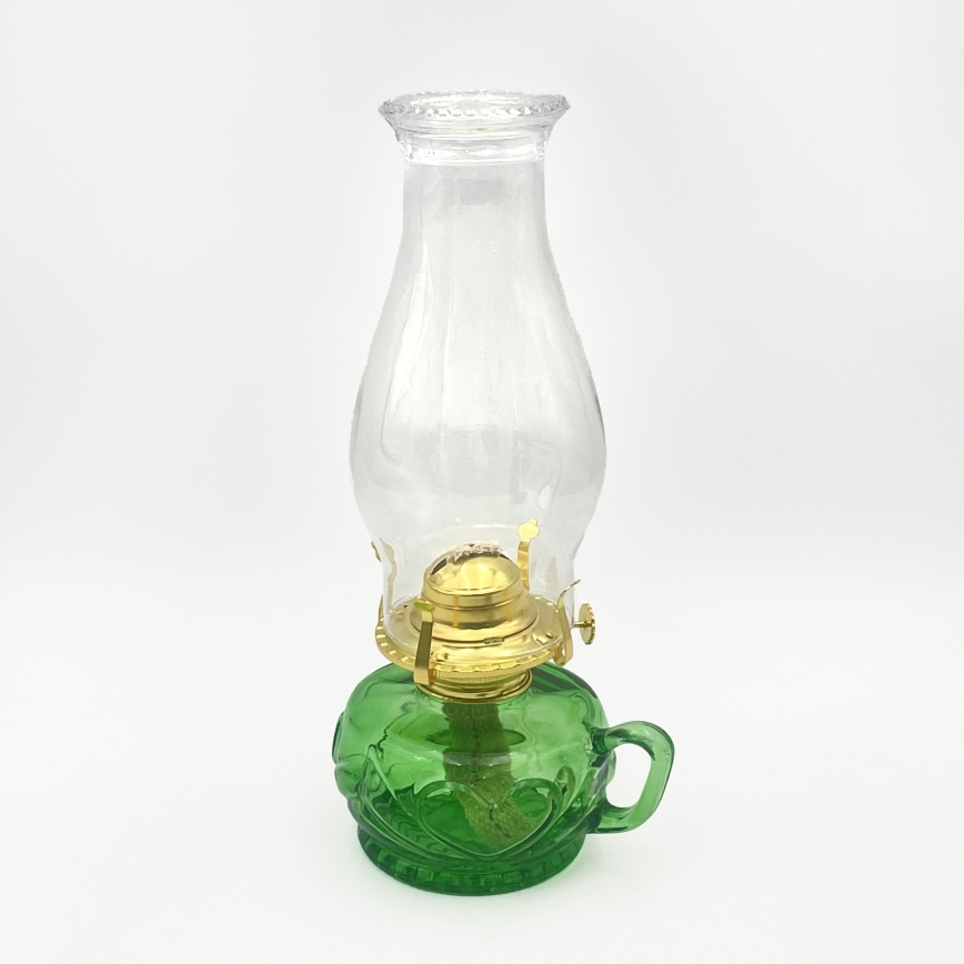 Brilagi - MERLIN petroleumlamp groen