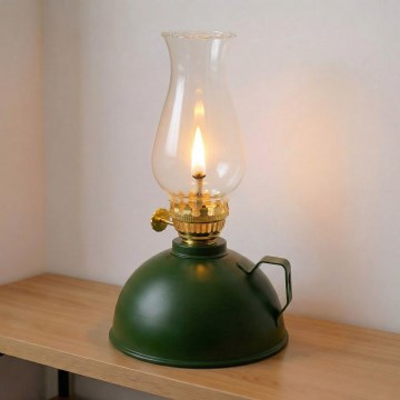 Brilagi - MERLIN petroleumlamp groen