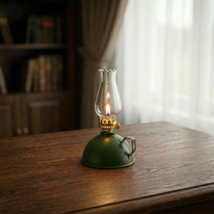 Brilagi - MERLIN petroleumlamp groen