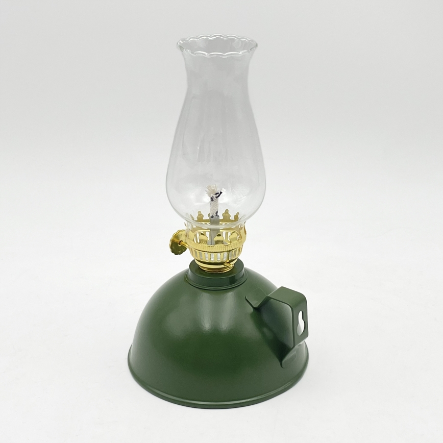 Brilagi - MERLIN petroleumlamp groen