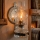 Brilagi - MERLIN petroleumlamp met spiegel, zwart chroom
