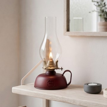 Brilagi - MERLIN petroleumlamp rood