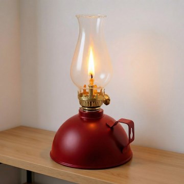 Brilagi - MERLIN rode petroleumlamp