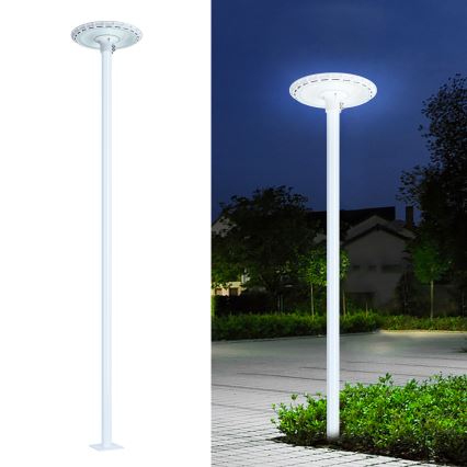 Brilagi - Metalen paal voor buitenverlichting URBAN 3 m pool diameter 58 mat wit