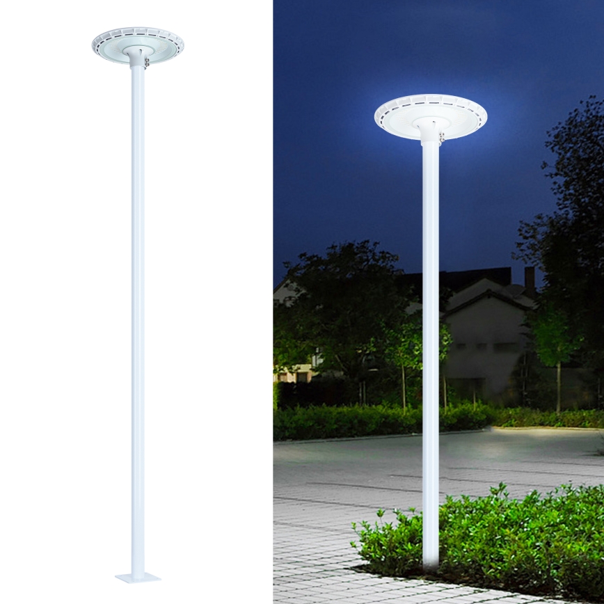 Brilagi - Metalen paal voor buitenverlichting URBAN 3 m pool diameter 58 mat wit