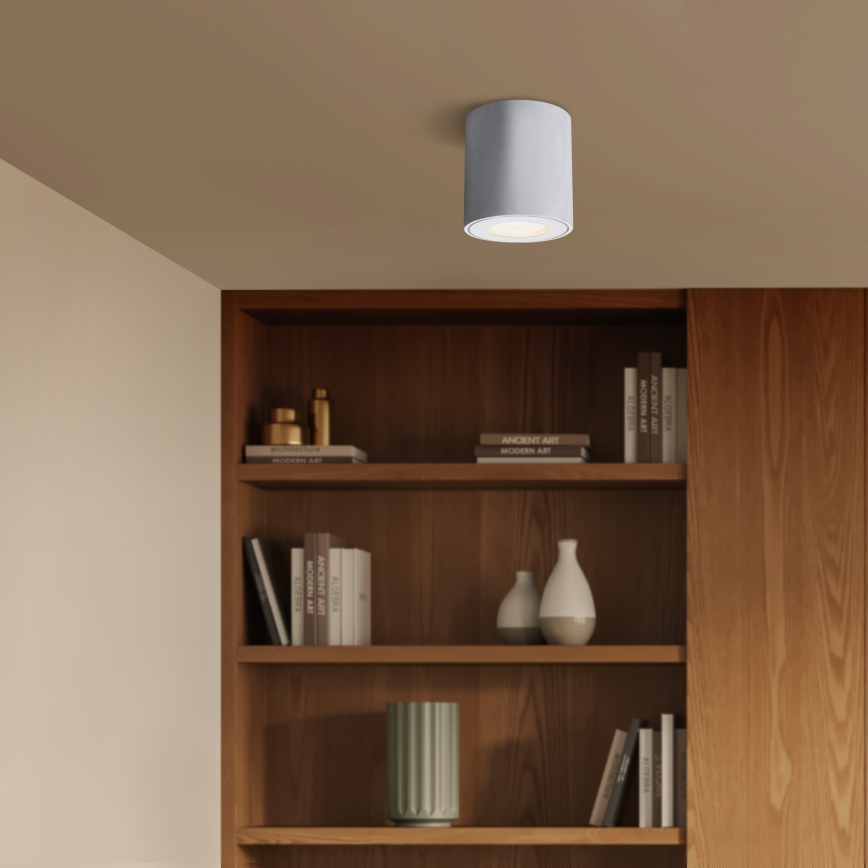 Brilagi - LED RGBW dimbaar badkamerarmatuur MIA 1xGU10/4,8W/230V 3000K 84x80 mm wit IP54 + afstandsbediening