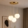 Brilagi - MILO hanglamp met kabel 3xE27/60W/230V goud