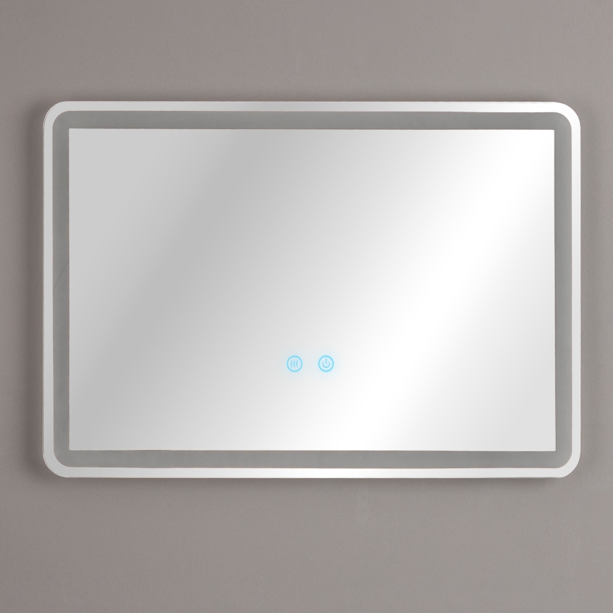 Brilagi - Miroir chauffant LED de salle de bains BELLA LED/12W/230V 40x60 cm IP44 IRC 90 dimmable + CCT