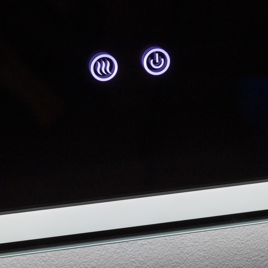 Brilagi - Miroir chauffant LED de salle de bains BELLA LED/12W/230V 40x60 cm IP44 IRC 90 dimmable + CCT