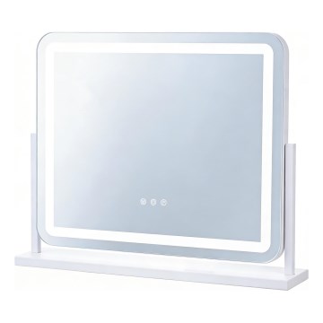 Brilagi - Miroir de maquillage LED à intensité réglable ARIZONA LED/25W/230V 3000/4000/6500K 55x44 cm blanc