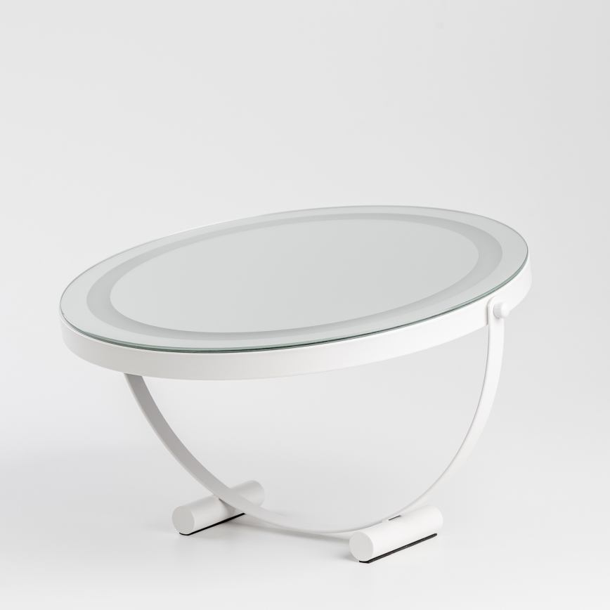 BRILAGI - Miroir de maquillage LED dimmable CALIFORNIA LED/17W/230V 3000/4000/6500K diam. 42 cm blanc