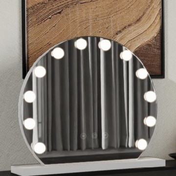 Brilagi - Miroir de maquillage LED dimmable HOLLYWOOD LED/12W/230V 3000/4000/6500K
