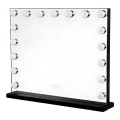 Brilagi - Miroir de maquillage LED HOLLYWOOD à intensité variable LED/15W/230V 3000/4000/6500K 60x50 cm noir