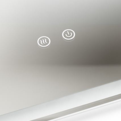 Brilagi - Miroir chauffant LED pour salle de bains BELLA LED/16W/230V 60x60 cm IP44 IRC 90 dimmable + CCT (température de couleur réglable)