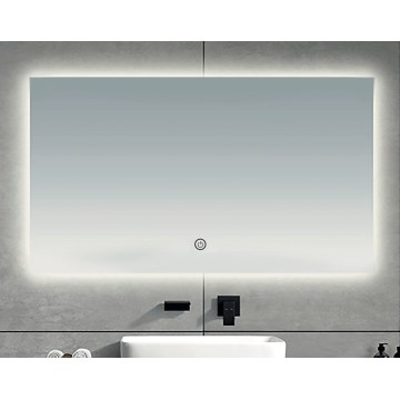 Brilagi - Miroir de salle de bains LED LUCE LED/30W/230V 60x90 cm IP44 IRC 90 dimmable + CCT