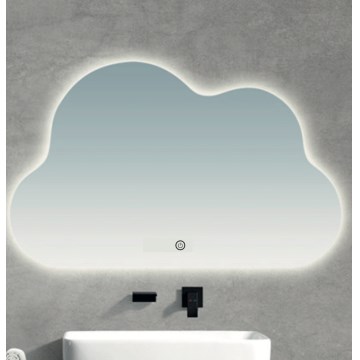 Brilagi - Miroir de salle de bains NUVOLA LED/19W/230V 37x60 cm IP44 IRC 90 dimmable + CCT