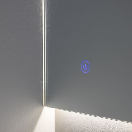 Brilagi - Miroir de salle de bains LED QUARTIERE LED/18W/230V 50x55 cm IP44 IRC 90 dimmable + CCT