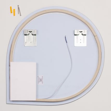 Brilagi - Miroir de salle de bains LED RICADI LED/19W/230V 60x60 cm IP44 IRC 90 dimmable + CCT