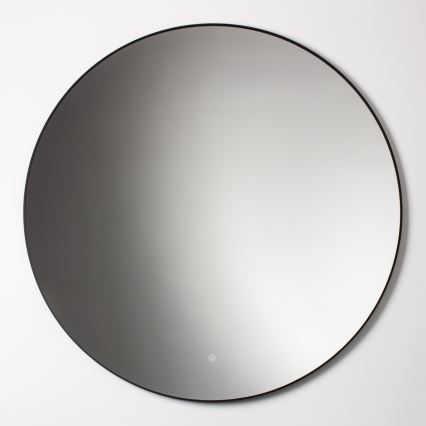 Brilagi - Miroir LED pour salle de bains VENA BLACK, LED 32W/230V, Ø 100 cm, IP44, IRC 90, dimmable + CCT