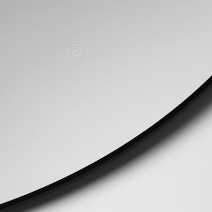 Brilagi - Miroir LED pour salle de bains VENA BLACK, LED 32W/230V, Ø 100 cm, IP44, IRC 90, dimmable + CCT