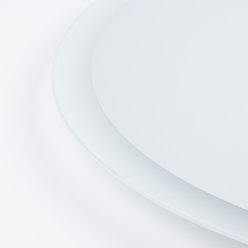 Brilagi - Miroir de salle de bains LED CUNEO 19 W / 230 V, Ø 60 cm, IP44, IRC 90, dimmable avec CCT réglable