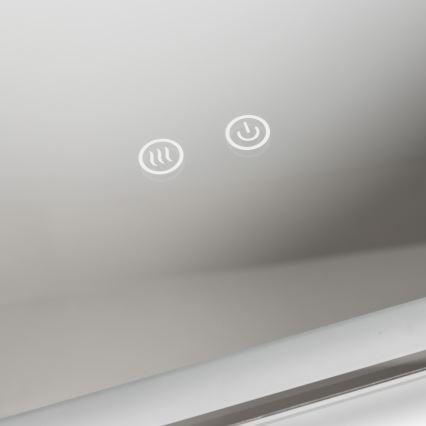 Brilagi - Miroir chauffant LED BELLA pour salle de bains, 12W/230V, 40x60 cm, IP44, IRC 90, dimmable + CCT