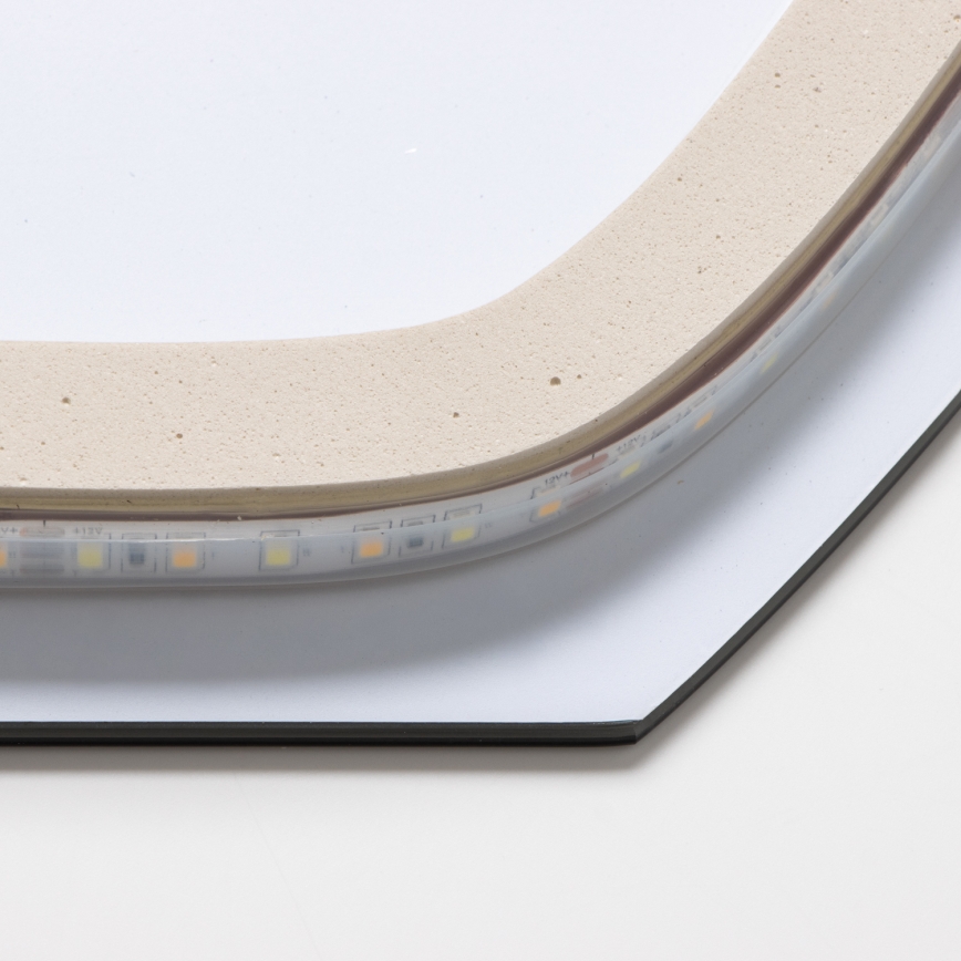 Brilagi - Miroir LED pour salle de bains MEZZO LED/18W/230V 60x50 cm IP44 IRC 90 dimmable + CCT