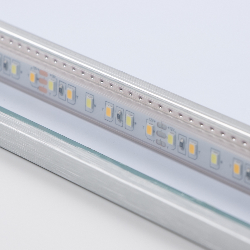Brilagi - Miroir de salle de bains LED DESIO LED/24W/230V 60x60 cm argenté IP44 IRC 90 dimmable + CCT