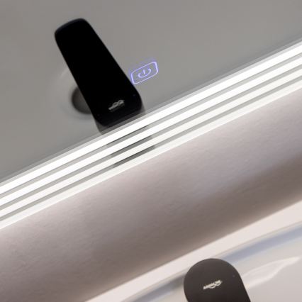 Brilagi - Miroir LED pour salle de bains MELZO LED/28W/230V 60x80 cm IP44 IRC 90 avec variateur + CCT