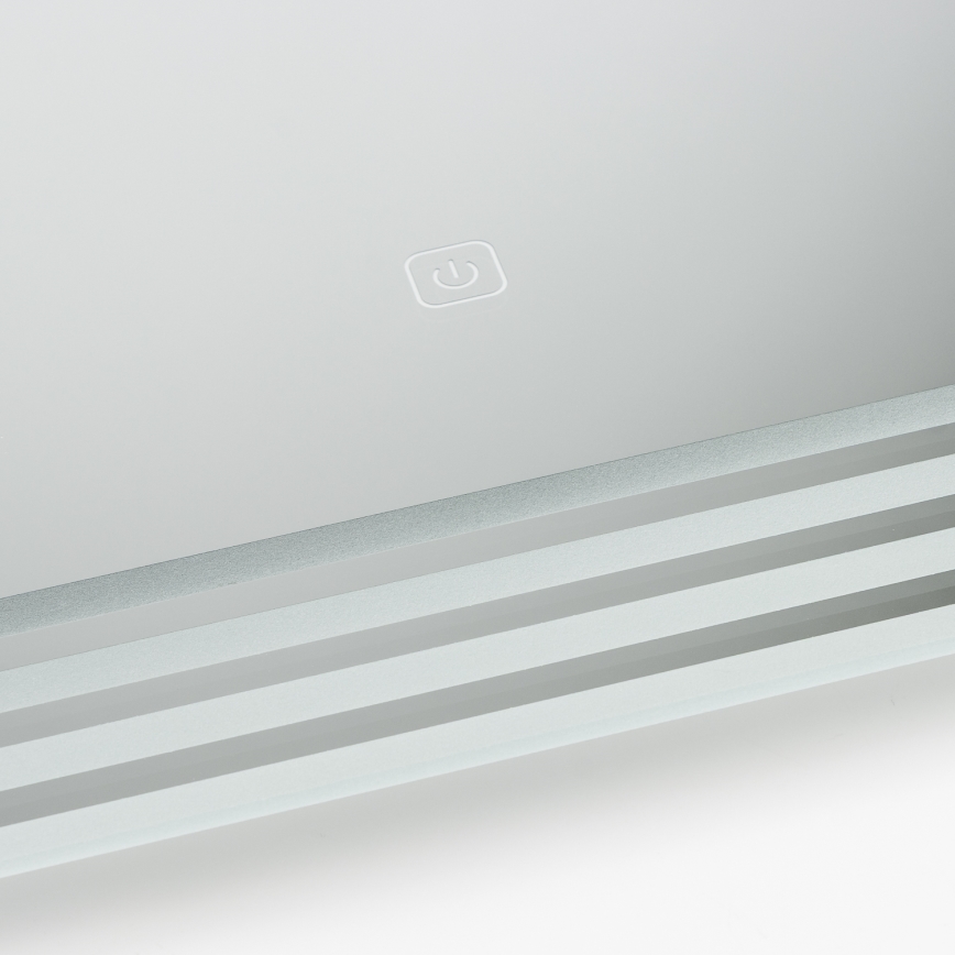 Brilagi - Miroir LED pour salle de bains MELZO LED/28W/230V 60x80 cm IP44 IRC 90 avec variateur + CCT