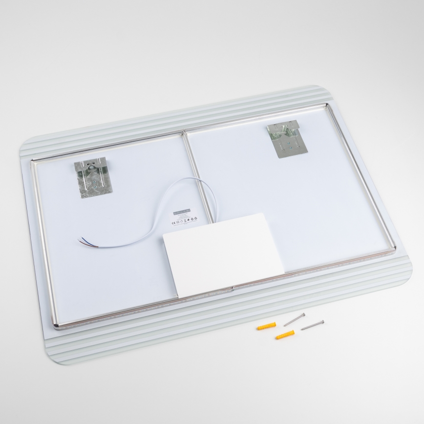 Brilagi - Miroir LED pour salle de bains MELZO LED/28W/230V 60x80 cm IP44 IRC 90 avec variateur + CCT