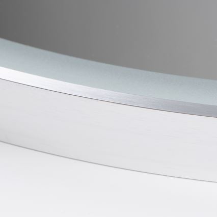 Brilagi - Miroir LED de salle de bains TORINO LED/19W/230V Ø 60 cm argenté IP44 IRC 90 dimmable + CCT réglable