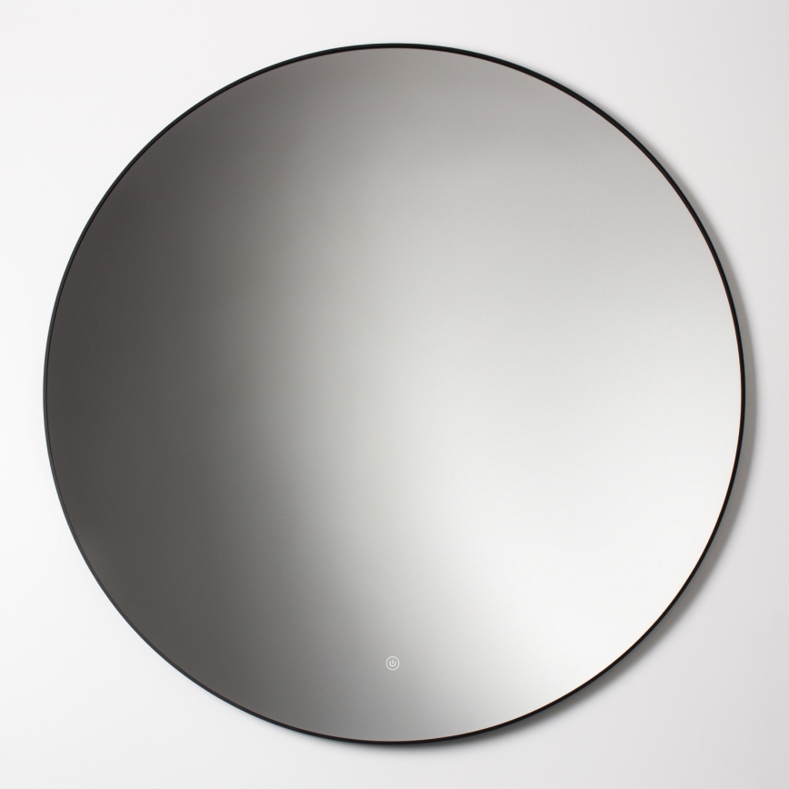 Brilagi - Miroir LED pour salle de bains VENA BLACK LED/26W/230V Ø 80 cm IP44 CRI 90 dimmable + CCT