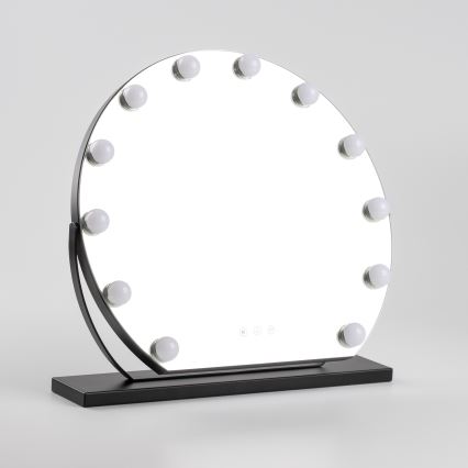 Brilagi - Miroir de maquillage LED dimmable HOLLYWOOD LED/12W/230V 3000/4000/6500K