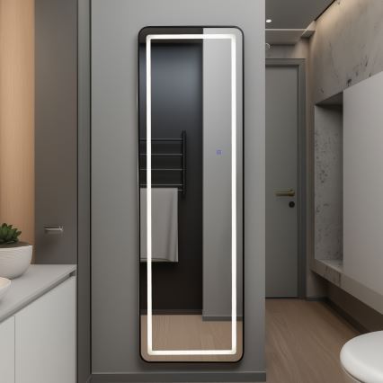 Brilagi - Miroir sur pied LED BELLEZA LED/42W/230V 160x50 cm IP44 CRI 90, à intensité variable + CCT réglable