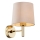 Brilagi - Muurlamp MONTE 1xE27/15W/230V beige/goud
