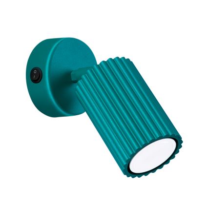 Brilagi - Muurspot CRESTO 1xGU10/10W/230V turkoois