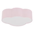 Brilagi - NIMBUS MINI, plafonnier pour enfant 2xE27/15W/230V, rose