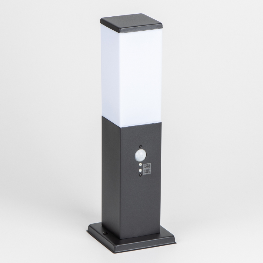 Brilagi - NOVA buitenwandlamp met bewegingssensor, 1x E27, 15 W, 230 V, 40 cm, IP44, zwart