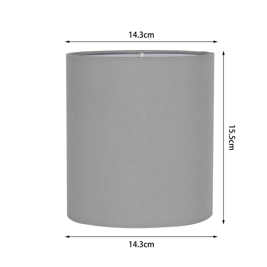 BRILAGI - LED flexibele wandlamp NUBILA 1xE27/25W/230V + LED/3W mat chroom/lichtgrijs