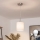 Brilagi - NUBILA LED-hanglamp aan kabel, 1x E27 (max. 60 W), 230 V, Ø 14 cm, wit