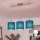Brilagi - NUBILA LED-hanglamp met kabel 3xE27/60W/230V donkerblauw