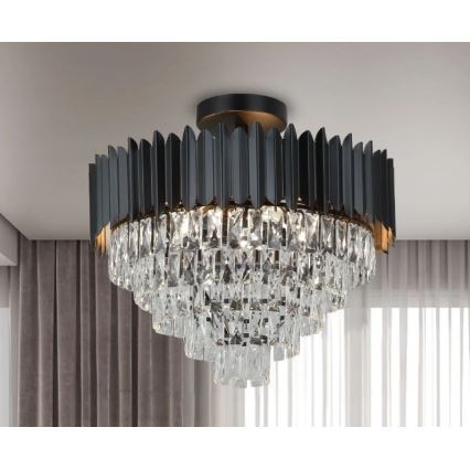 Brilagi - Opbouwkroonluchter CARLOS 9xE14/40W/230V Ø 60 cm