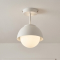 BRILAGI - Opbouwkroonluchter COSMO 1xE27/60W/230V wit/goud