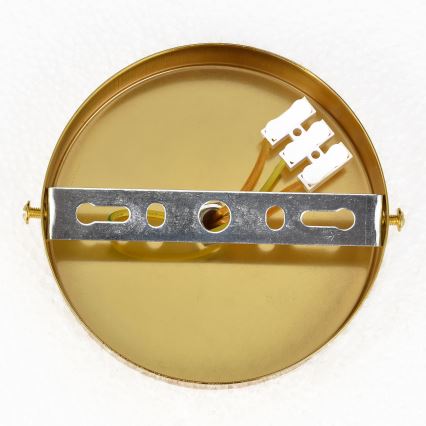 Brilagi - Opbouwkroonluchter ECLIPSE 5xE14/10W/230V Ø 38 cm zwart/goud