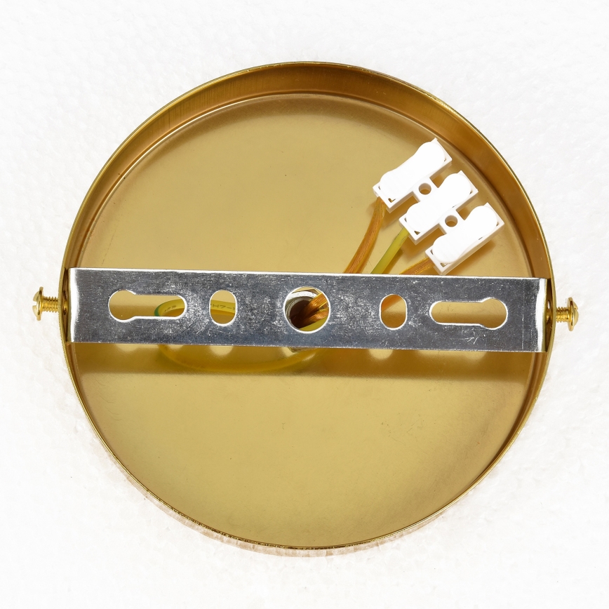 Brilagi - Opbouwkroonluchter ECLIPSE 5xE14/10W/230V Ø 38 cm zwart/goud