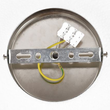 Brilagi - Opbouwkroonluchter ECLIPSE 7xE14/10W/230V Ø 48 cm zilver